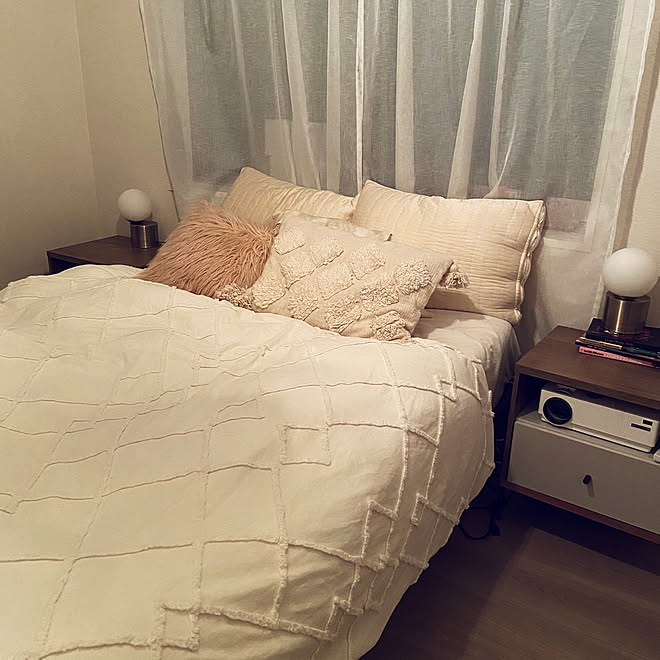 布団カバー Zara Home Hmhome ミッドセンチュリーモダン ニトリ などのインテリア実例 10 18 05 04 16 Roomclip ルームクリップ