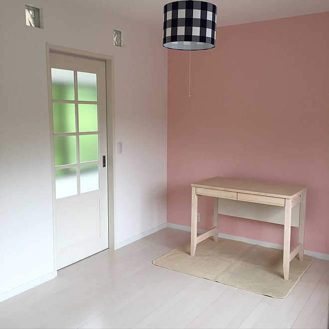部屋全体/白い建具/ウッドワンのドア/白い床/リノベーション&hellip;などのインテリア実例 20170506 171522