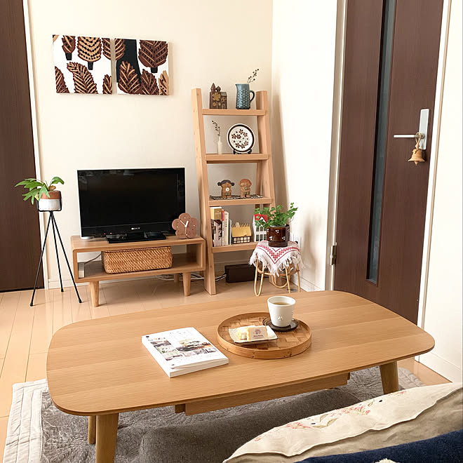 部屋全体/至福の時間/6畳/北欧/ナチュラルインテリア&hellip;などのインテリア実例 20190216 104429