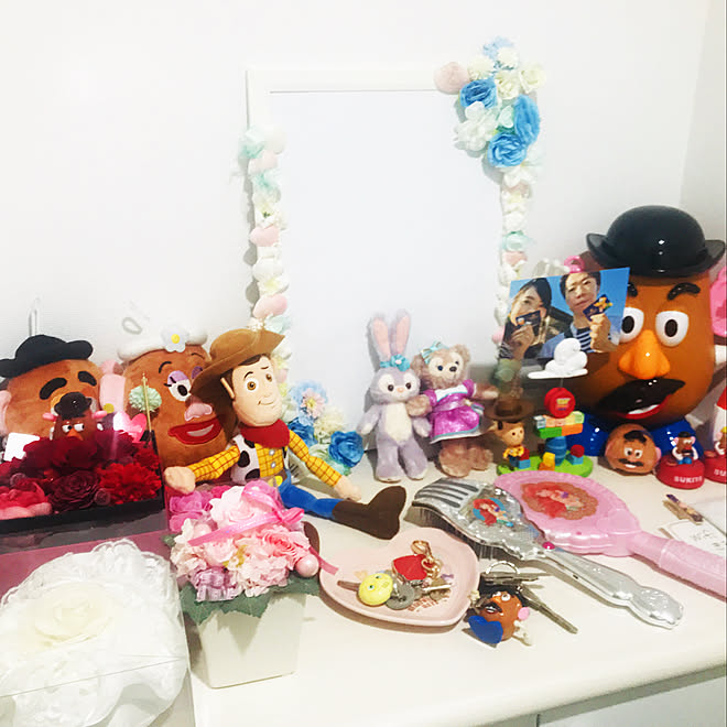 玄関 入り口 一人暮らし ディズニー アリエル 雑貨のインテリア実例 18 11 22 31 27 Roomclip ルームクリップ