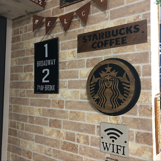 スタバ看板風 ブライワックス ジャコビアン スタバのロゴ アクリル絵の具 ステンシルシート などのインテリア実例 03 13 22 16 18 Roomclip ルームクリップ スタバ看板風 ブライワックス ジャコビアン スタバのロゴ アクリル絵の具 ステンシルシート などのインテリア実例 03 13 22 16 18 Roomclip ルームクリップ