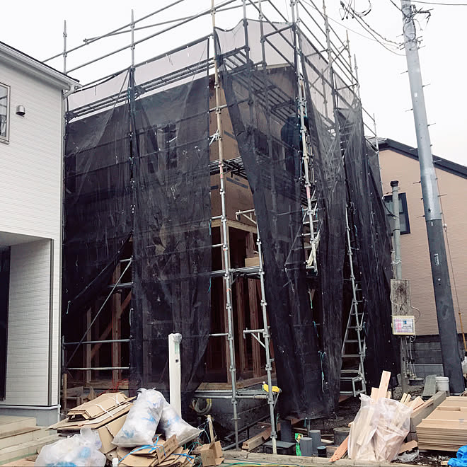 アーネストワン/マイホーム計画/吹き抜けのある家/着工しました/土地30坪&hellip;などのインテリア実例 20190212 1339
