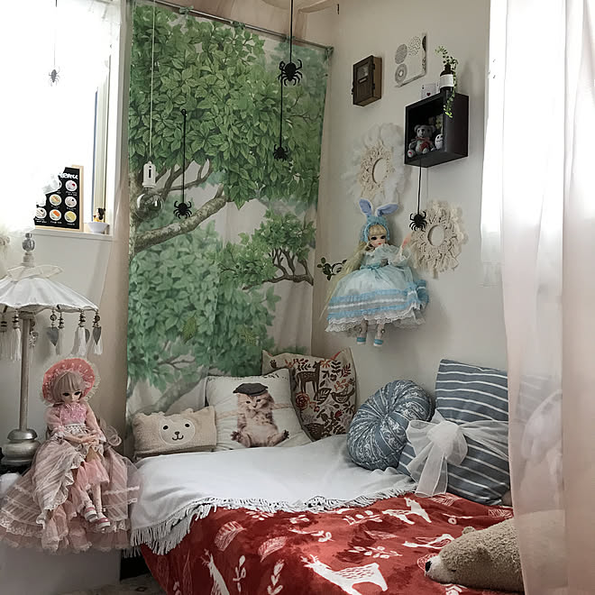 球体関節人形 Iedori おしゃれな部屋にしたい 丁寧な暮らし 賃貸インテリア などのインテリア実例 10 10 13 55 09 Roomclip ルームクリップ