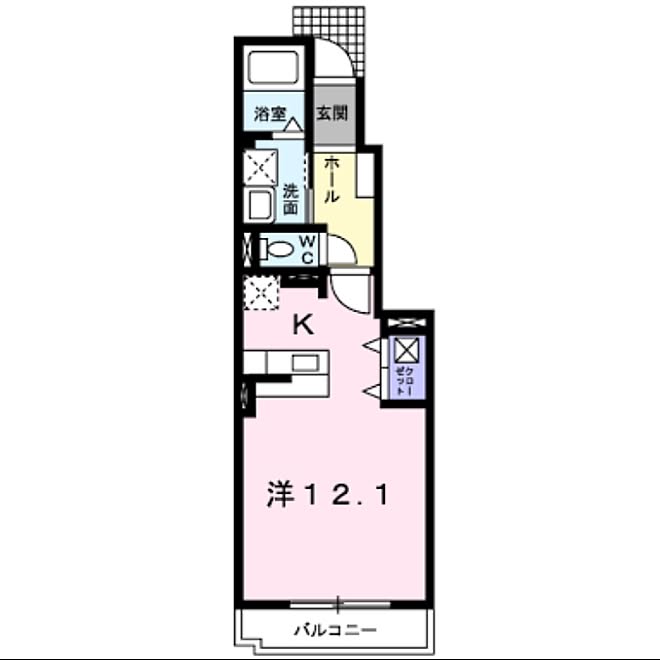 部屋全体/間取り/大東建託/ワンルーム/一人暮らし&hellip;などのインテリア実例 20160603 225243 ｜ RoomClip