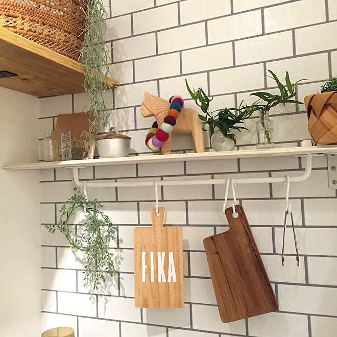 キッチン/バスケット/かご/Can☆Do/ニョロニョロトング...などのインテリア実例 - 2016-07-21 20:18:30