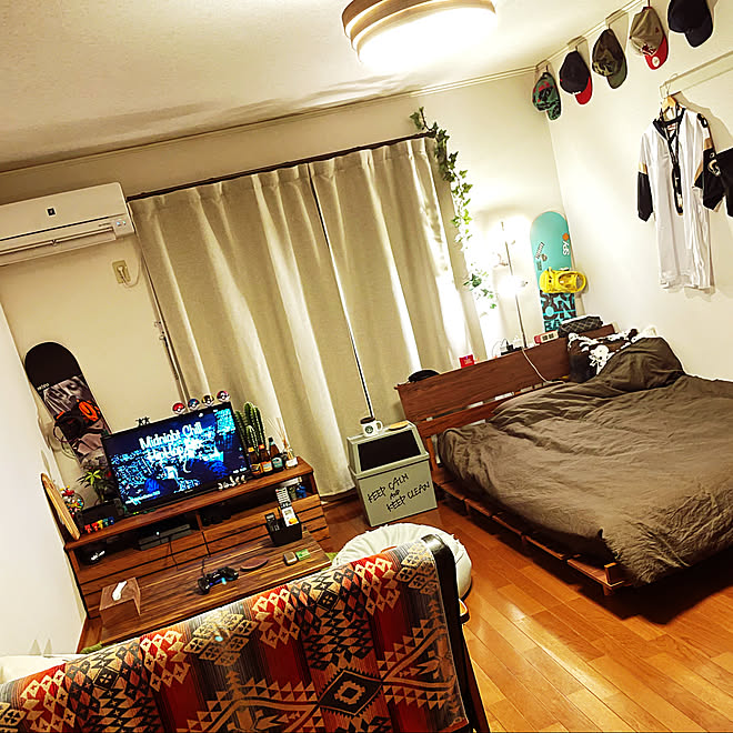 ワンルーム 雑貨屋さん ストリート メンズ部屋 ディスプレイ などのインテリア実例 21 07 07 21 36 41 Roomclip ルームクリップ
