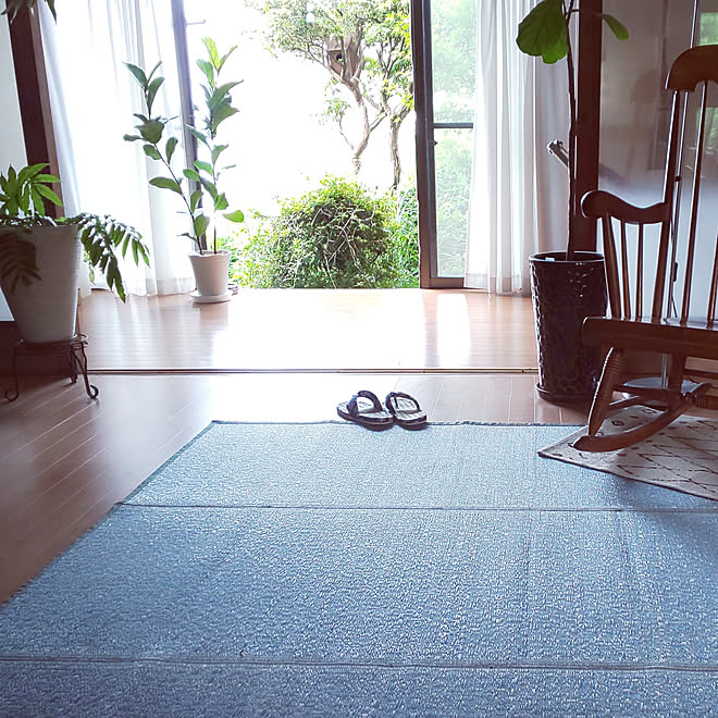 リビング 夏の模様替え 昭和レトロ 日本家屋 昭和の家 などのインテリア実例 07 21 06 15 33 Roomclip ルームクリップ