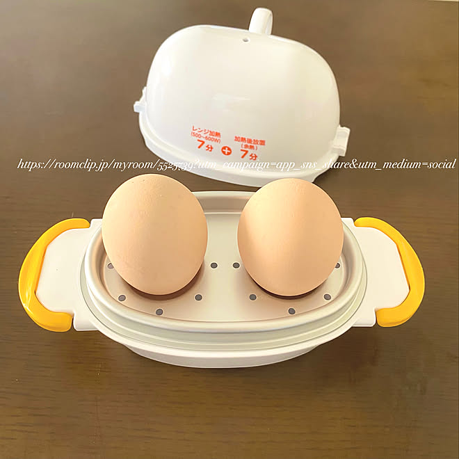 ゆで卵メーカー レンジでゆでたまご 築古 犬のいる生活 築30年超 などのインテリア実例 21 09 10 13 10 01 Roomclip ルームクリップ