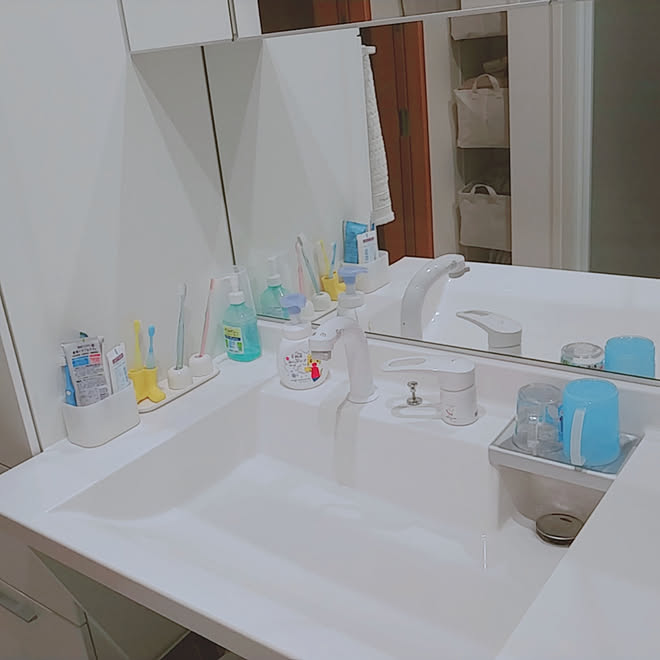 バス トイレ 洗面所 バリアフリー ニトリの歯ブラシスタンド セリアのインテリア実例 02 17 10 44 09 Roomclip ルームクリップ バス トイレ 洗面所 バリアフリー ニトリの歯ブラシスタンド セリアのインテリア実例 02 17 10 44 09 Roomclip ルームクリップ