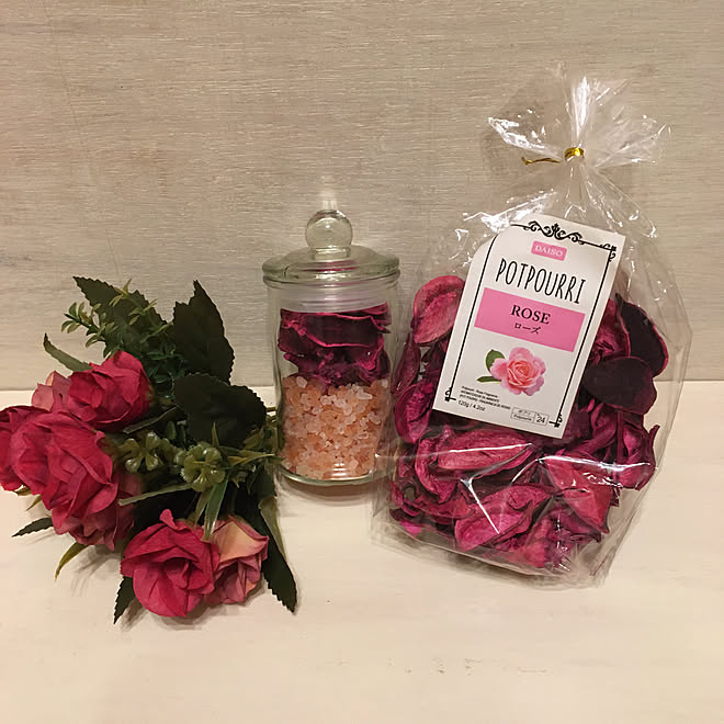 空き瓶 再利用 ポプリ 10分でできる Rcカントリー倶楽部 ダイソー などのインテリア実例 19 10 27 22 26 30 Roomclip ルームクリップ