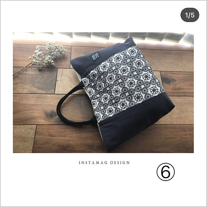 トートバッグ バッグ ハンドメイド 手作り リネン などのインテリア実例 21 07 28 21 38 19 Roomclip ルームクリップ