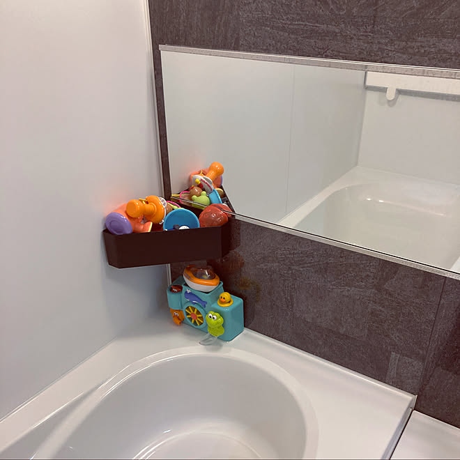 お風呂のおもちゃ収納 お風呂 バスアイテム セキスイハイム バス トイレのインテリア実例 21 06 23 21 12 14 Roomclip ルームクリップ お風呂のおもちゃ収納 お風呂 バスアイテム セキスイハイム バス トイレのインテリア実例 21 06 23 21 12 14 Roomclip ルームクリップ
