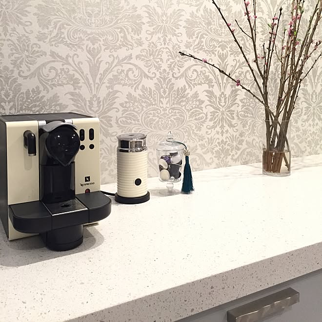 キッチン/キッチンカウンター/NESPRESSOのインテリア実例 - 2016-03-11 18:55:28
