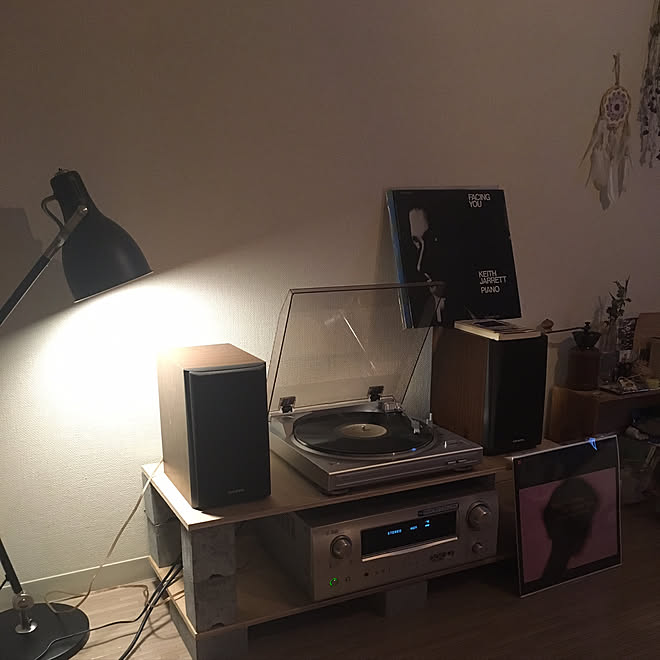 棚/レコードのある生活/レコード/onkyo/DENON&hellip;などのインテリア実例 20190513 180701