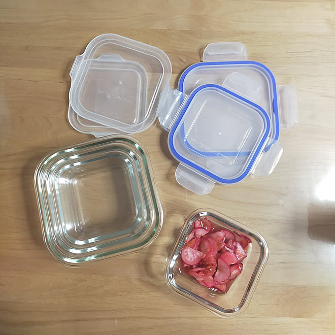 机 保存容器 ダイソー 100均 耐熱ガラスのインテリア実例 21 05 04 17 45 09 Roomclip ルームクリップ