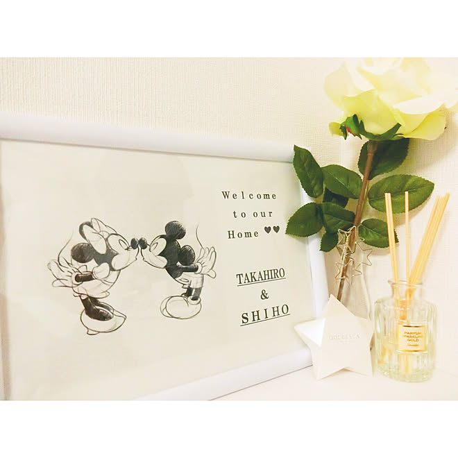 リビング ディズニー ウェルカムボードdiy ウェルカムボード 造花 などのインテリア実例 17 12 06 08 56 08 Roomclip ルームクリップ リビング ディズニー ウェルカムボードdiy ウェルカムボード 造花 などのインテリア実例 17 12 06 08 56 08 Roomclip ルームクリップ