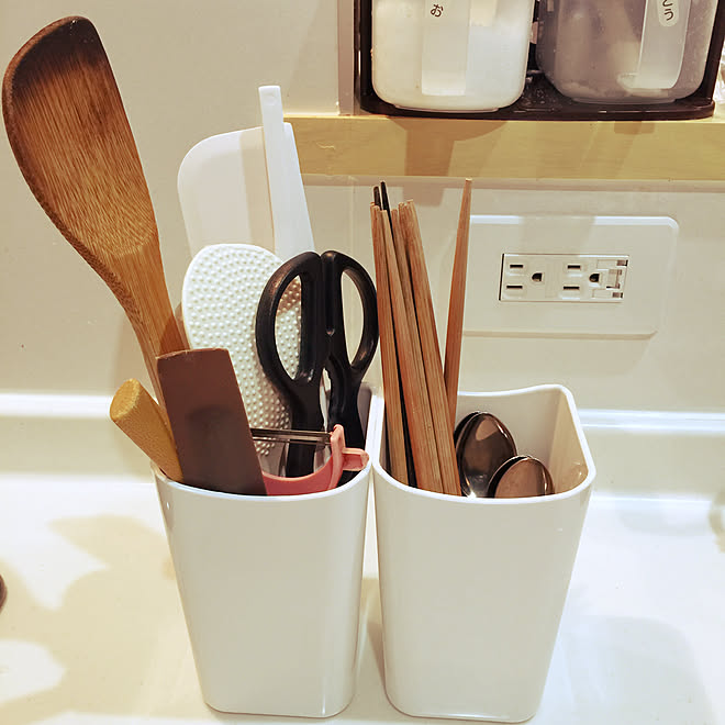 キッチン 箸立て ニトリのインテリア実例 18 04 30 00 53 53 Roomclip ルームクリップ