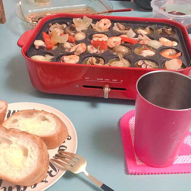 コストコ Francfranc ダイソー アイロンビーズ Brunoホットプレート などのインテリア実例 21 10 19 08 05 42 Roomclip ルームクリップ