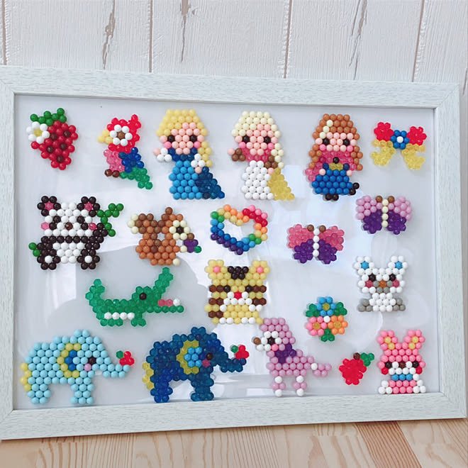 棚 お片付け フレーム アクアビーズ 一戸建て などのインテリア実例 19 02 16 16 55 05 Roomclip ルームクリップ