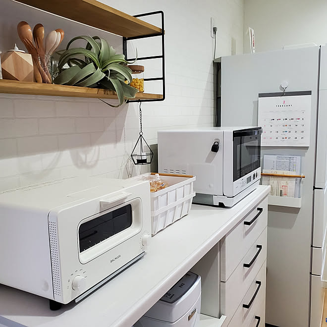 キッチン インスタ Hhkkrr19 タカラスタンダード バルミューダ トースター バルミューダ などのインテリア実例 02 23 23 03 50 Roomclip ルームクリップ
