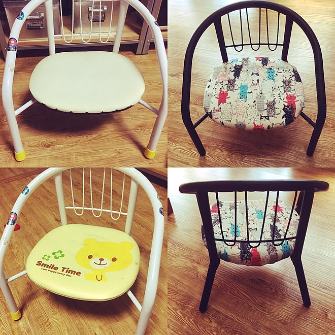 西松屋キッズチェア 日替わり投稿企画 水曜日 Diyのインテリア実例 17 05 31 14 09 40 Roomclip ルームクリップ