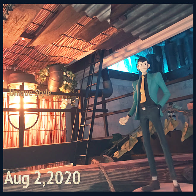 ルパン三世 ファイヤーエスケープ 休日 スノコ 廃墟風 などのインテリア実例 08 02 17 55 33 Roomclip ルームクリップ