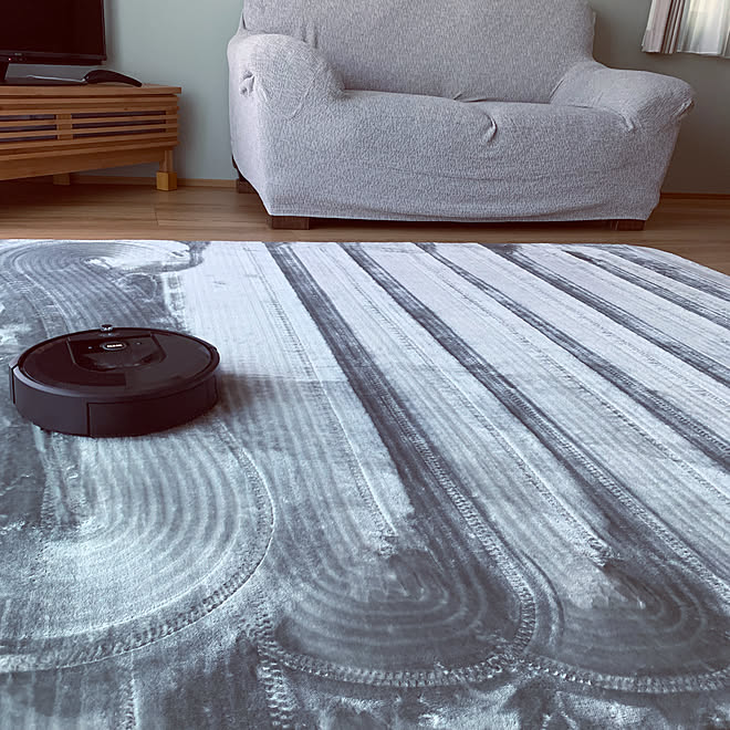 コーナーテレビボード アイロボット ルンバi7 冬支度 しまむらのラグ などのインテリア実例 10 15 03 14 Roomclip ルームクリップ コーナーテレビボード アイロボット ルンバi7 冬支度 しまむらのラグ などのインテリア実例 10 15 03 14 Roomclip ルームクリップ