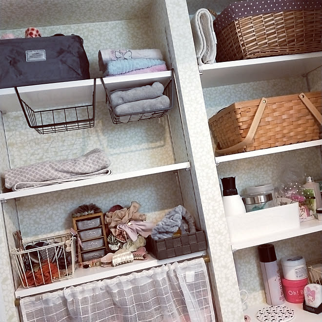 バス トイレ セリア ニトリ Jillstuart ヘアアクセ収納 などのインテリア実例 09 21 22 54 12 Roomclip ルームクリップ