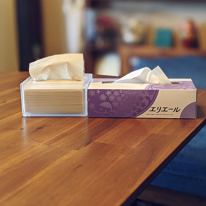 机 ティッシュケース ティッシュbox 卓上ティッシュケース 無印良品 などのインテリア実例 09 15 16 50 33 Roomclip ルームクリップ