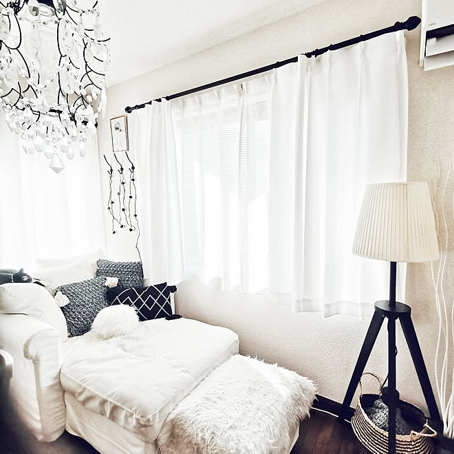 部屋全体/ホワイトインテリア/海外インテリアに憧れる/いいね&コメント&フォロー感謝♡/モダンナチュラル...などのインテリア実例 - 2020-01-21 10:57:38