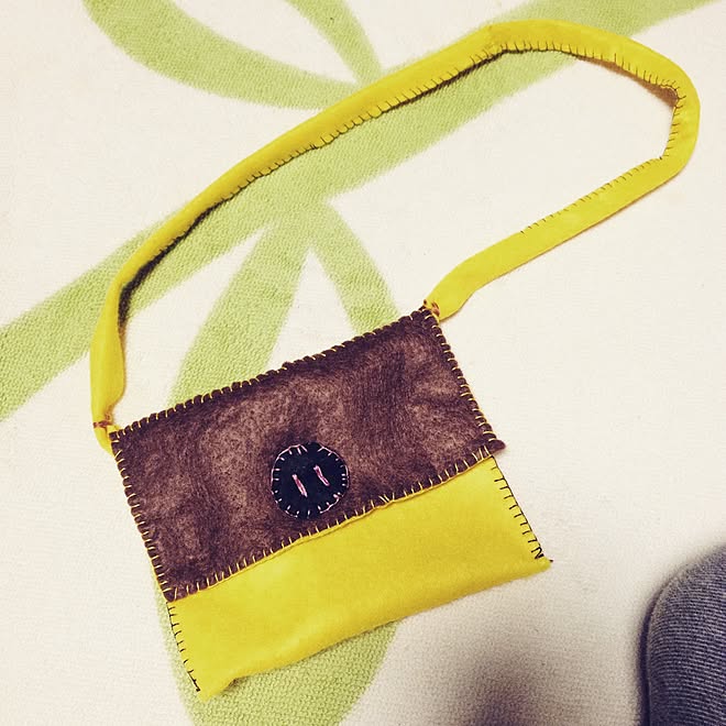 フェルト手芸/ハンドメイド/セリアのインテリア実例 - 2015-06-08 01:08:13