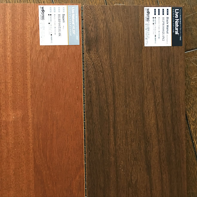 床暖房 サペリ リフォーム記録 中古マンション フローリング張り替え などのインテリア実例 18 06 22 51 23 Roomclip ルームクリップ