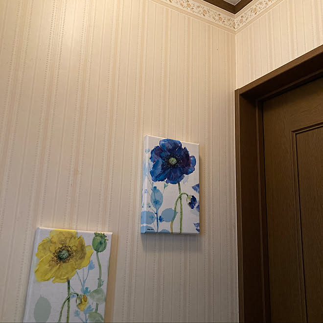 絵を飾る 花のある暮らし 運が良くなる おうち時間 風水 などのインテリア実例 21 06 13 02 27 Roomclip ルームクリップ