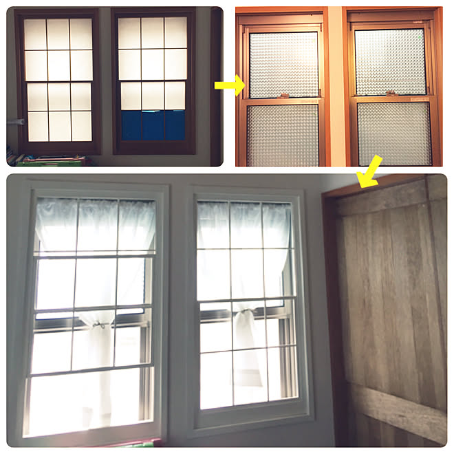 壁 天井 障子枠リメイク 窓飾りシート 和室を洋室に Diy などのインテリア実例 17 08 14 23 58 55 Roomclip ルームクリップ