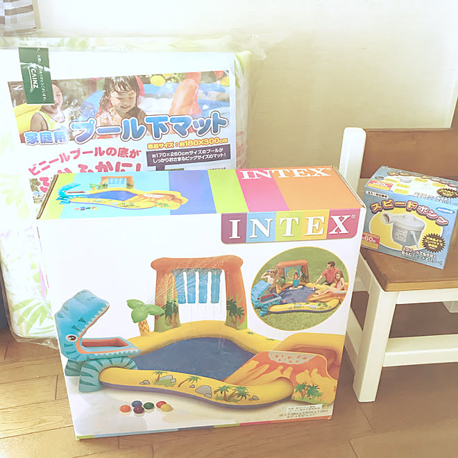 カインズホーム 部屋全体 プール 1805新商品 子供と一緒に などのインテリア実例 18 06 03 15 19 01 Roomclip ルームクリップ