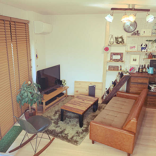 Eames/ソファ/チーク材/メンズ部屋/チェア...などのインテリア実例 - 2019-12-05 07:43:18