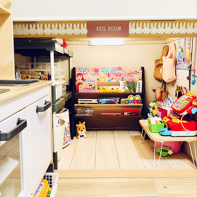 ナチュラル Diy こども部屋 キッズスペース 和室を洋室に などのインテリア実例 22 03 18 12 07 39 Roomclip ルームクリップ