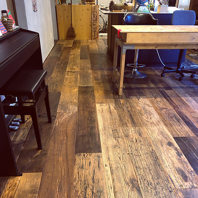 土間がある家 床材 ハンドメイド Diy カフェ風 などのインテリア実例 01 29 16 23 53 Roomclip ルームクリップ