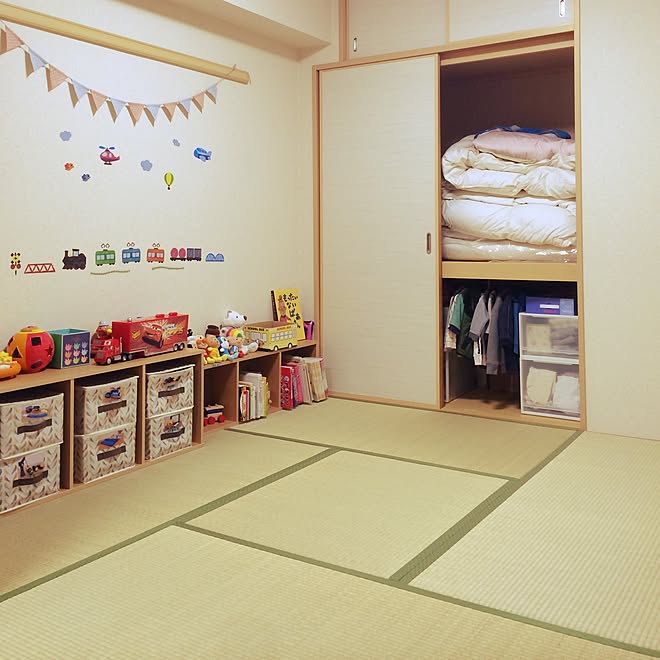 棚/和室/無印良品/子ども部屋/洋服収納のインテリア実例 20141105 223150 ｜ RoomClip（ルームクリップ）