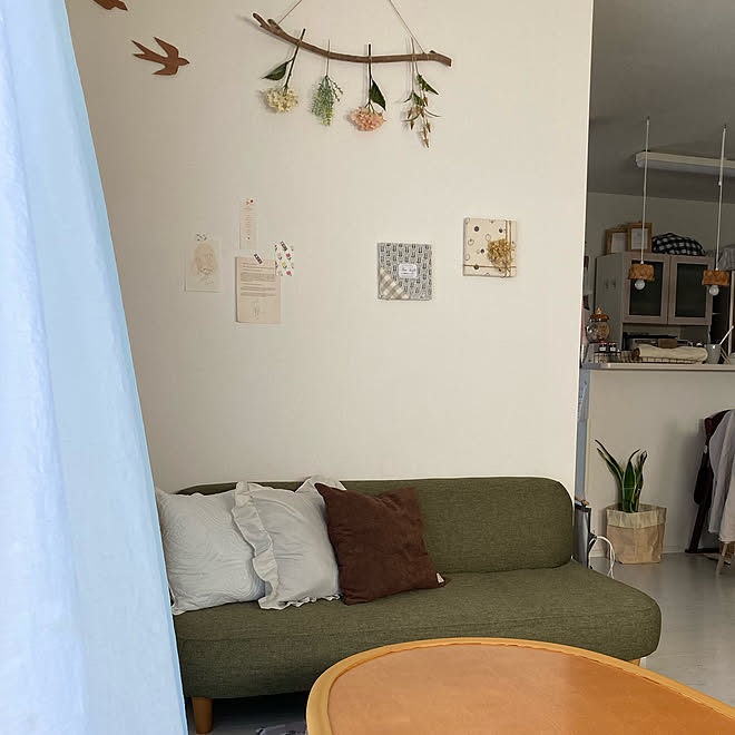 セリア ローソファー 建売住宅 子供に安全 無印良品 などのインテリア実例 21 10 19 12 23 39 Roomclip ルームクリップ