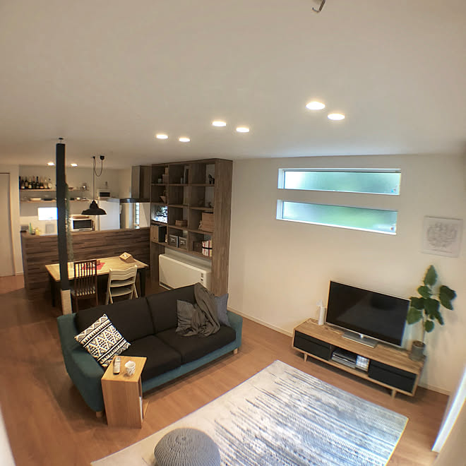 部屋全体/アンリ・マティス 「低木」/狭いリビング/縦長LDK/DIY&hellip;などのインテリア実例 20180922 215839
