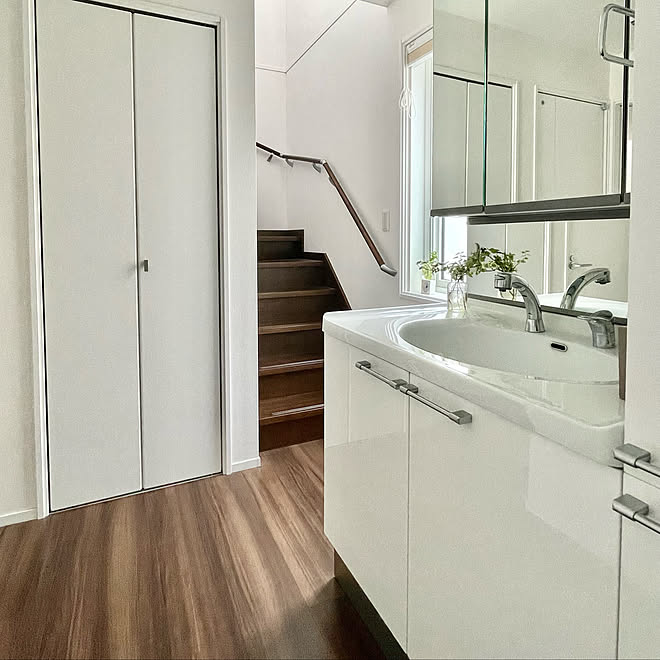 一条工務店 Ismart アイビー水挿し バス トイレのインテリア実例 22 08 11 19 52 08 Roomclip ルームクリップ