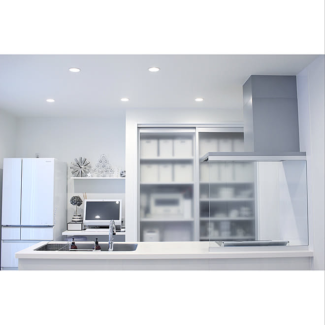 背面収納 キッチン収納 クリスマス マイホーム記録 持たない暮らし などのインテリア実例 19 12 25 17 47 44 Roomclip ルームクリップ