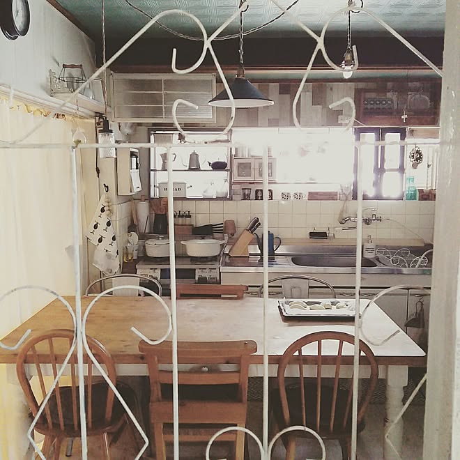 キッチン 古い平屋 Diy 平屋暮らし 古い家に暮らす などのインテリア実例 17 02 25 12 15 43 Roomclip ルームクリップ