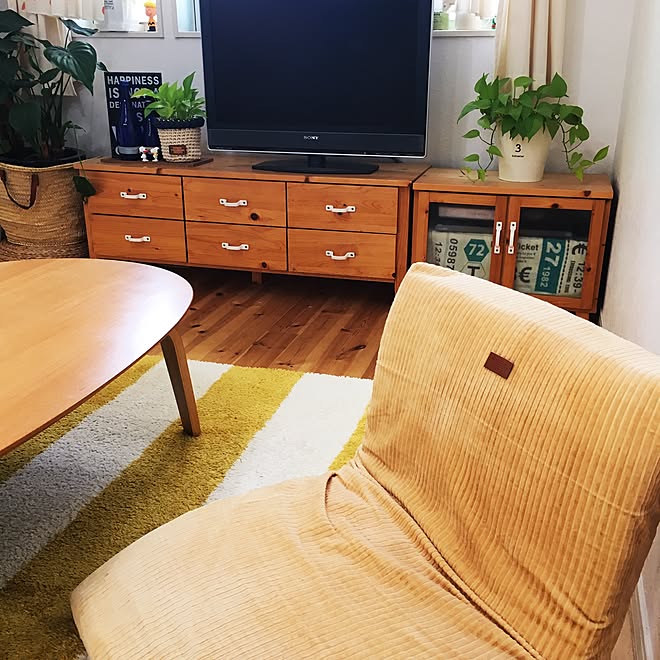 リビング 縫い物 手作り 座椅子カバー 座椅子 などのインテリア実例 17 05 02 12 23 24 Roomclip ルームクリップ