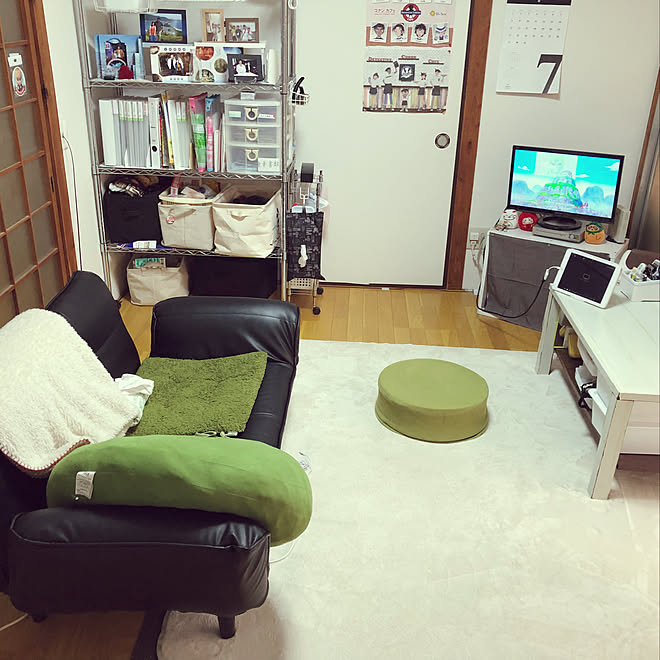 リビング 断捨離したい シンプル リビング 一人暮らし 賃貸 などのインテリア実例 18 07 29 18 37 57 Roomclip ルームクリップ