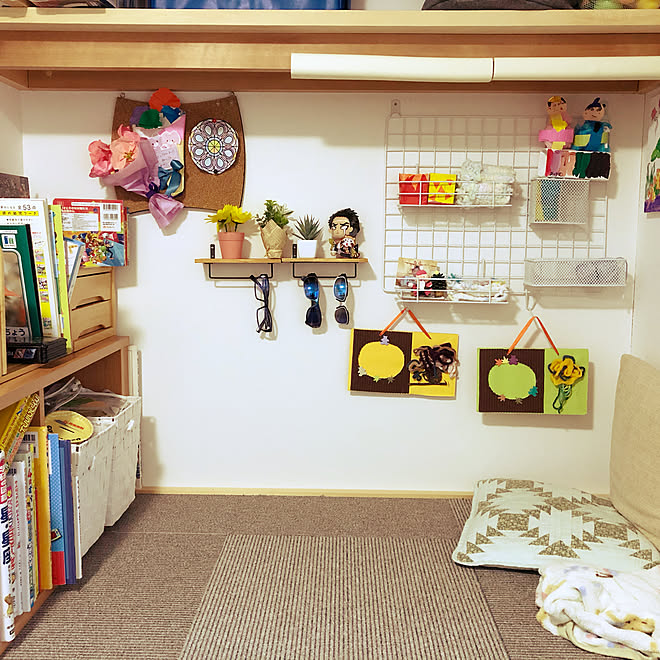 ニトリ 100均 Diy セリア 部屋全体のインテリア実例 21 03 18 21 00 13 Roomclip ルームクリップ