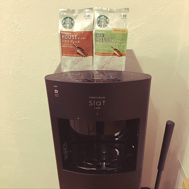 ウォーターサーバー Slat フレシャス スターバックスのインテリア実例 21 04 26 19 29 47 Roomclip ルームクリップ