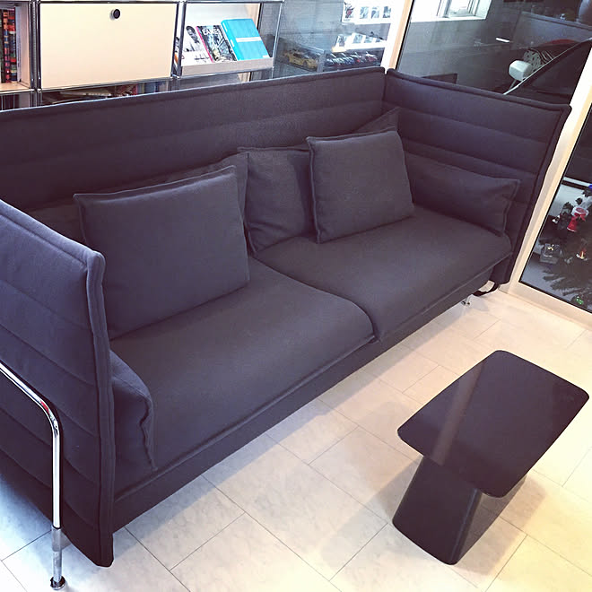 リビング ブルレック兄弟 ソファ ミッドセンチュリー Vitraのインテリア実例 2017 09 21 07 35 52 Roomclip ルームクリップ