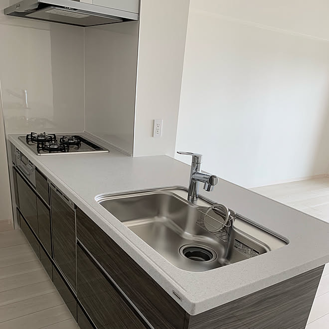 小さなマンション 内覧会 分譲マンション 新築マンション キッチンのインテリア実例 19 03 09 17 52 26 Roomclip ルームクリップ